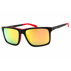 Spyder Men's Sunglasses - Black Diamond Acetate Square Full Rim Frame | SP6037 001