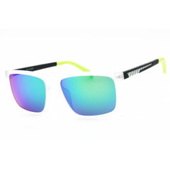 Spyder Men's Sunglasses - Green Mirror Lens Ice Acetate Full Rim Frame | SP6037 971