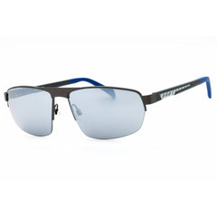 Spyder Men's Sunglasses - Graphite Metal Square Shape Half Rim Frame | SP6038 033