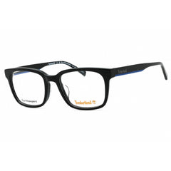 Timberland Men's Eyeglasses - Shiny Black Acetate Square Full Rim Frame | TB1846-H 001