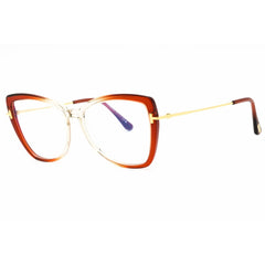 Tom Ford Women's Eyeglasses - Orange/Other Acetate Cat Eye Full Rim | FT5882-B 044
