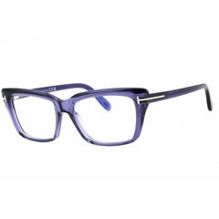 Tom Ford Women's Eyeglasses - Shiny Violet Acetate Cat Eye Full Rim | FT5894-B 081