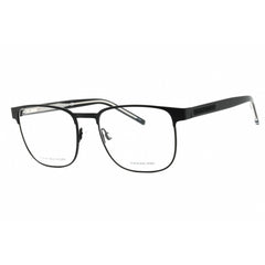 Tommy Hilfiger Men's Eyeglasses - Matte Black Metal Square Frame | TH 1943 0003 00