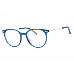 Tommy Hilfiger Women's Eyeglasses - Blue Plastic Round Full Rim | TH 2020 0PJP 00