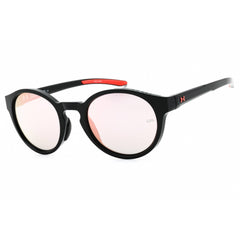 Under Armour Unisex Sunglasses - Black Pink Plastic Round Frame | UA 0006/S 03H2 0J