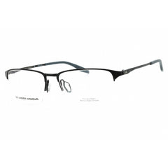 Under Armour Men's Eyeglasses - Matte Black Rectangular Half Rim | UA 5047/G 0003 00