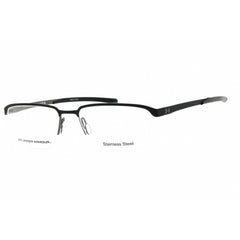 Under Armour Men's Eyeglasses - Matte Black Rectangular Half Rim | UA 5051/G 0003 00