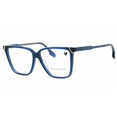 Victoria Beckham Women's Eyeglasses - Navy Acetate Square Full Rim Frame | VB2633 414