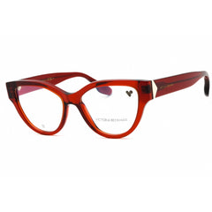 Victoria Beckham Women's Eyeglasses - Red Acetate Cat Eye Full Rim Frame | VB2646 610