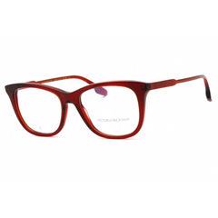 Victoria Beckham Women's Eyeglasses - Red Acetate Cat Eye Full Rim Frame | VB2649 610