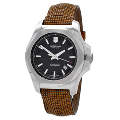 Victorinox Swiss Army Men's Automatic Watch - I.N.O.X. Mechanical Black Dial | 241836