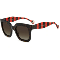Carolina Herrera Women's Sunglasses - Havana Red Full Rim Frame | HER 0087/S 0O63/HA