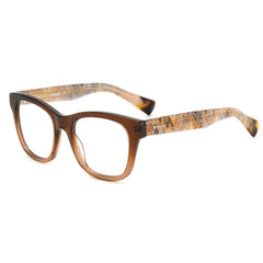 Missoni Women's Eyeglasses - Brown Acetate Square Shape Full Rim Frame | MIS 0104 009Q