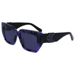 Calvin Klein Jeans Women's Sunglasses - Violet Havana Full Rim Frame | CKJ23608S 238