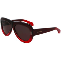 Salvatore Ferragamo Women's Sunglasses - Plastic Aviator Full Rim Frame | SF2029SE 615