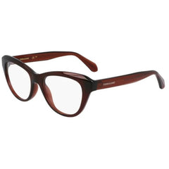 Salvatore Ferragamo Women's Eyeglasses - Brown Plastic Cat Eye Frame | SF2989E 232 51