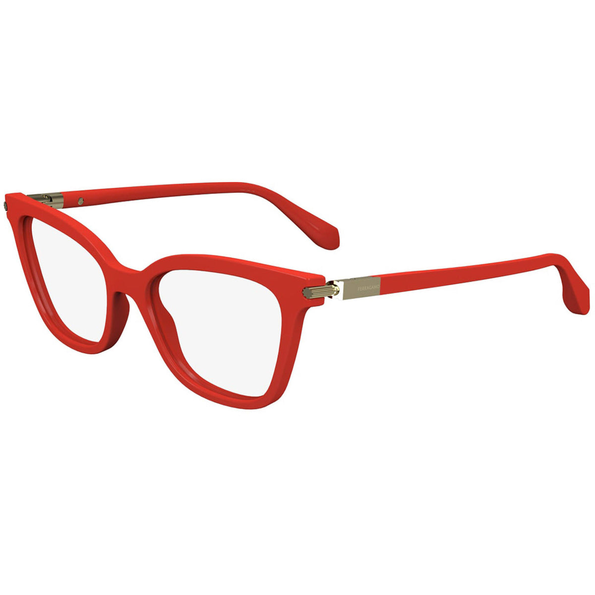 Salvatore Ferragamo SF1041S Sunglasses Transparent Brown Rectangular SF1041S Eyeglasses Frames by Salvatore Ferragamo main image 3