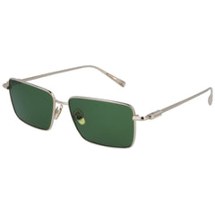 Salvatore Ferragamo Men's Sunglasses - Light Gold Metal Rectangular Frame | SF309S 746