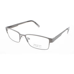 Signature Unisex Eyeglasses - Gunmetal Metal Rectangular Frame | Pn103 Gunmetal 53