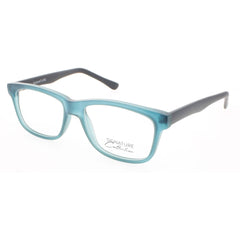 Signature Unisex Eyeglasses - Blue Plastic Rectangular Full Rim Frame | S7004BLUE 49