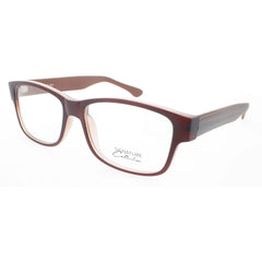 Signature Unisex Eyeglasses - Matte Brown Rectangular Frame | S7007 MatteBrown 60