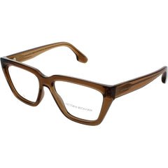 Victoria Beckham Women's Eyeglasses - Olive Acetate Cat Eye Full Rim | VB2658 310