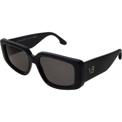 Victoria Beckham Women's Sunglasses - Black Acetate Cat Eye Full Rim | VB670S 001