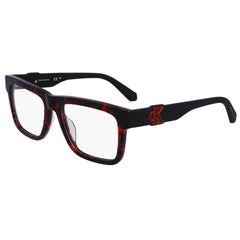 Calvin Klein Jeans Unisex Eyeglasses - Orange Havana Acetate Square | CKJ23647 239