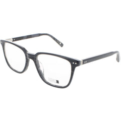 Contrast Unisex Eyeglasses - Black Tortoise Square Full Rim Frame | Cavalier Blacktort
