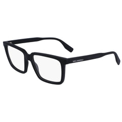 Karl Lagerfeld Men's Eyeglasses - Matte Black Plastic Square Full Rim | KL6113 002