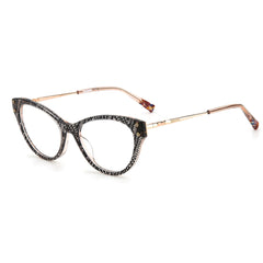 Missoni Women's Eyeglasses - Black Nude Plastic/Metal Cat Eye Frame | MIS 0044 0KDX