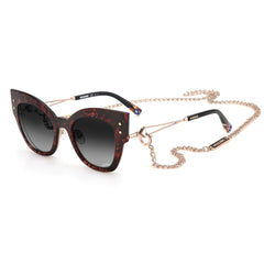 Missoni Women's Sunglasses - Gold Copper Plastic/Metal Cat Eye | MIS 0054/CS 0DDB/9O