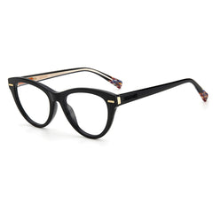 Missoni Women's Eyeglasses - Black Plastic Cat Eye Full Rim Frame | MIS 0073 0807
