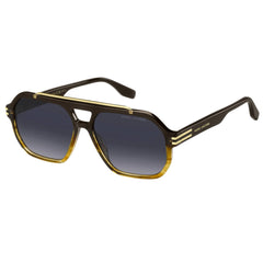 Marc Jacobs Men's Sunglasses - Brown Horn Gold Plastic Full Rim | MARC 753/S 0EX4/9O