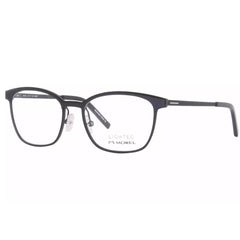 Morel Women's Eyeglasses - Black Metal Square Full Rim Frame Demo Lens | 30140L NB06