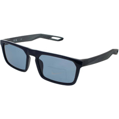 Nike Unisex Sunglasses - Obsidian Plastic Rectangular Full Rim Frame | NV03 DZ7374 451