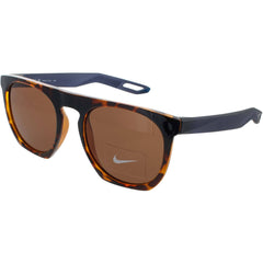 Nike Unisex Sunglasses - Tortoise Plastic Browline Frame | FLATSPOT XXII DV2258 220
