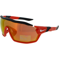 Nike Unisex Sunglasses - Orange Plastic Shield Frame | SHOW X RUSH TEAM FD1887 891