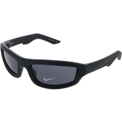 Nike Men's Sunglasses - Matte Black Plastic Rectangular | LUCENT FLASH EV24050 010