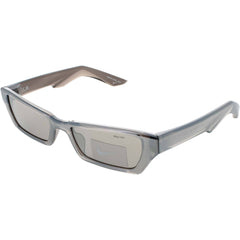 Nike Men's Sunglasses - Silver Mirror Rectangular Frame | LUCENT BOOST EV24051 900