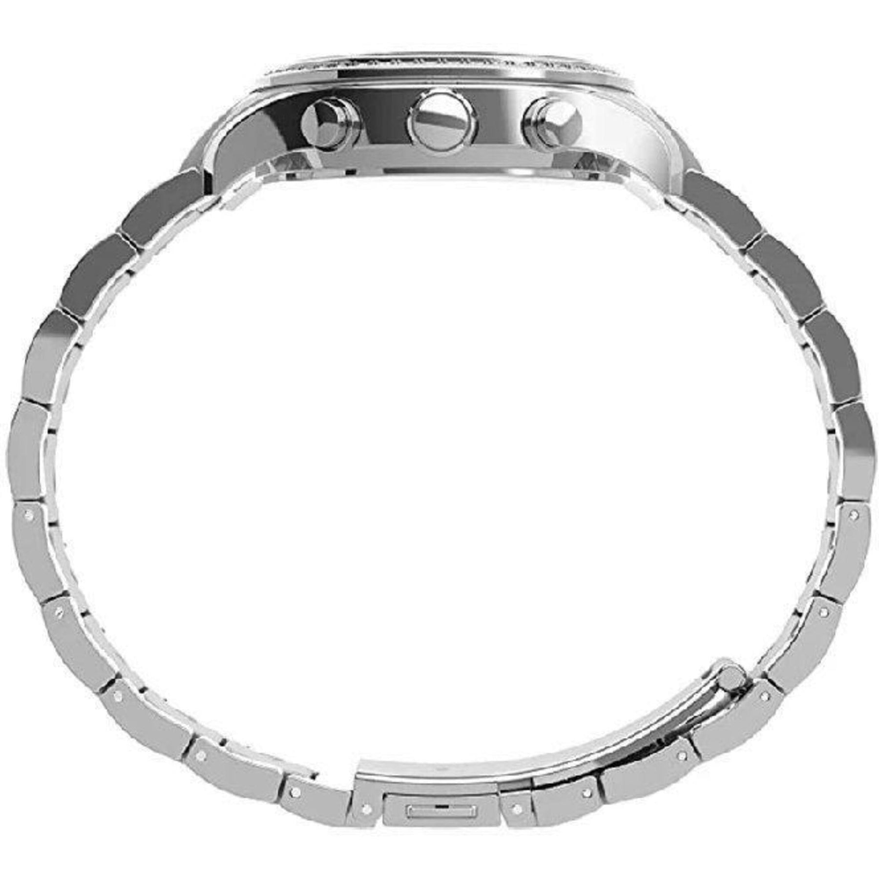 Timex Womens Watch TW2V57600 Quartz Chronograph Silver Dial Stainless St… Timex TW2V57600 Dress Chronograph Silver - Zegarek.net main image 4