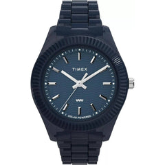 Timex Men's Watch - Legacy Ocean Dark Blue Dial Recycled Plastic Bracelet | TW2W56200