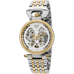 Invicta Women's Watch - Objet D Art Automatic Silver Skeleton Dial Bracelet | 38390