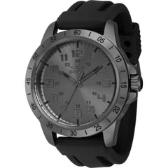Invicta Men's Watch - Pro Diver Grey Dial Black Rubber Silicone Strap Quartz | 40003