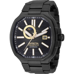 Invicta Men's Watch - Reserve Object D Art Automatic Black Steel Bracelet | 45578