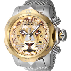 Invicta Men's Watch - Venom Chronograph Silver Stainless Steel Mesh Bracelet | 48171