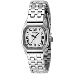 Invicta Women's Watch - Wildflower Quartz Silver Tone Dial Steel Bracelet | 48957