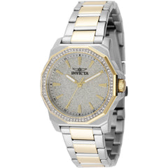 Invicta Women's Watch - Speedway Quartz Silver Tone Glitter Dial Bracelet | 49129