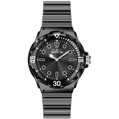 Invicta Women's Watch - Celestial Quartz Black Dial Polyurethane Strap | 49208
