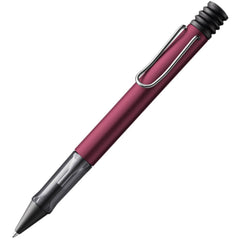 Lamy Ballpoint Pen - AL-Star Black and Purple Aluminium Body with Metal Clip | L229